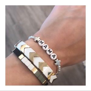 MAMA Beaded Bracelet